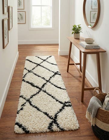 2' x 8' Infinity Shag Runner Rug