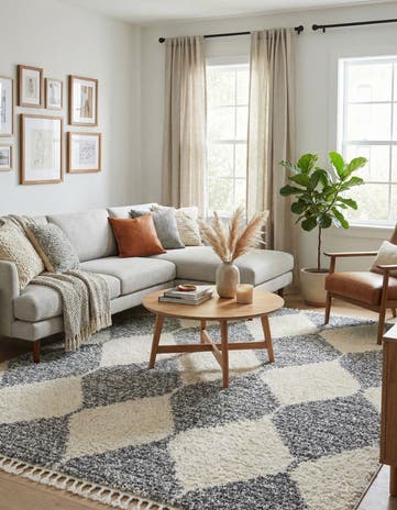 10' x 10' Serenity Shag Square Rug