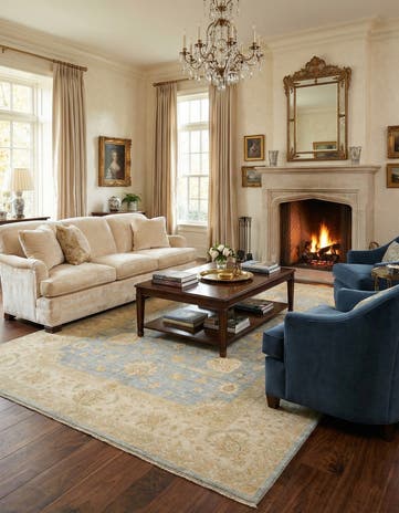8' 5 x 11' 5 Kaizar Wool Rug