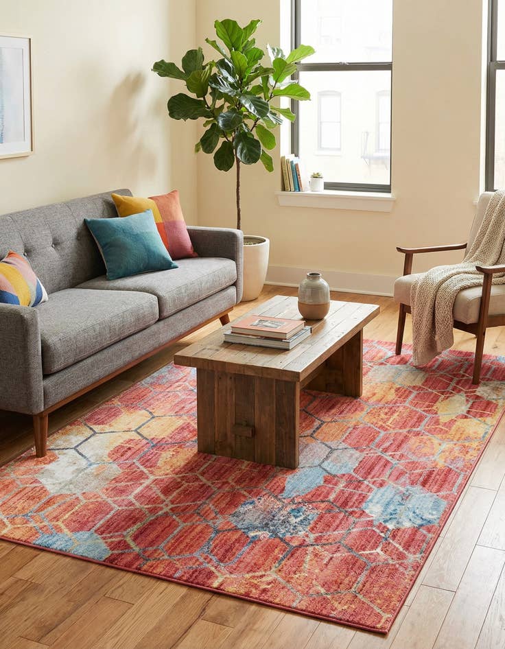 Detail image of  5' 3 x 7' 10 Andromeda Rug