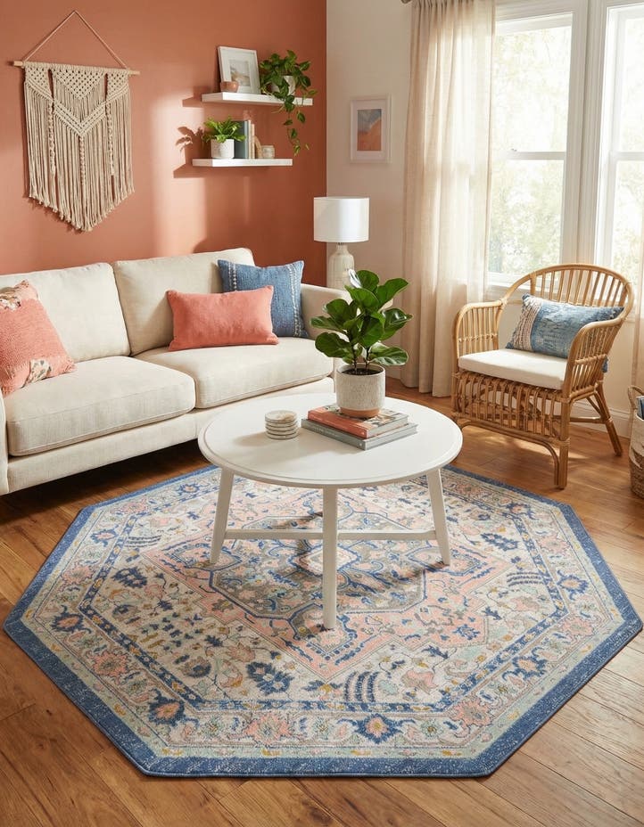 7' x 7' Whitney Octagon Rug