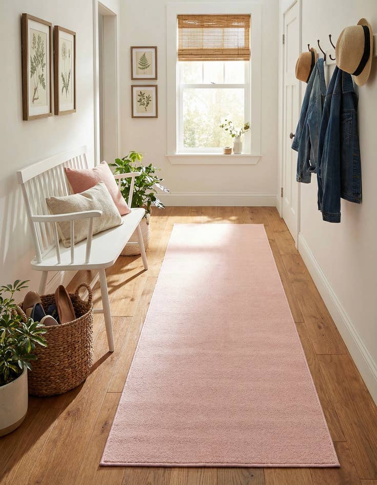 Detail image of 2' x 8' Everyday Solid Runner Rug