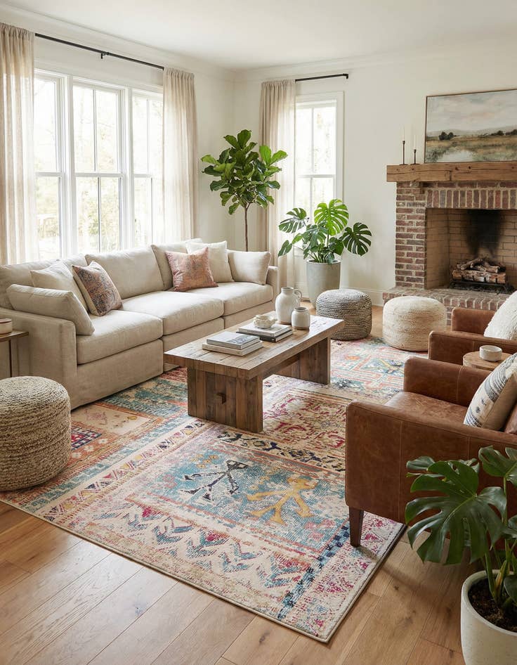 Detail image of 10' 6 x 16' 5  Washable Alta Rug