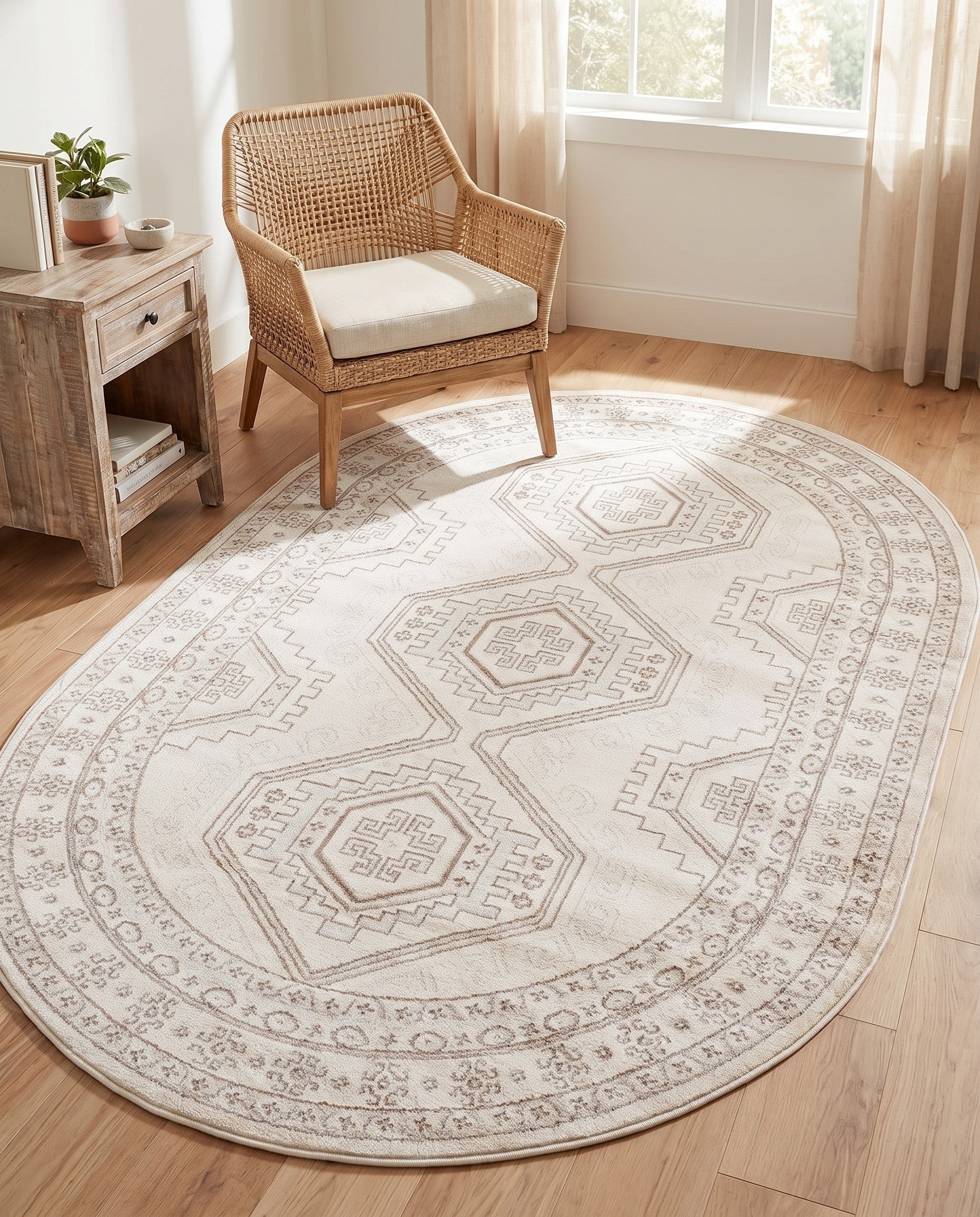 5' 3 x 8' Charlotte Oval Rug
