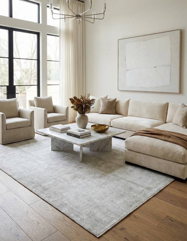 Detail image of 9' 3 x 12' 6  Hand Knotted Ultra Vintage Persian Wool Rug