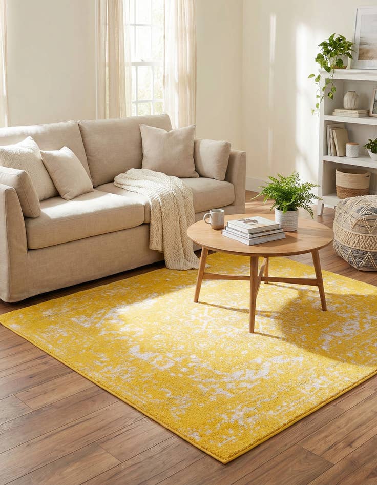 Detail image of  4' x 4' Arlington Square Rug