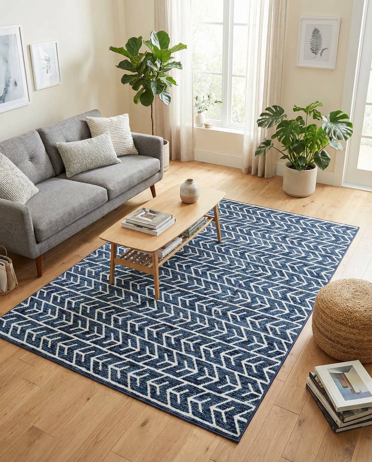 Detail image of 7' x 10' Easy-Clean Sabrina Soto Aston Indoor / Outdoor Rug