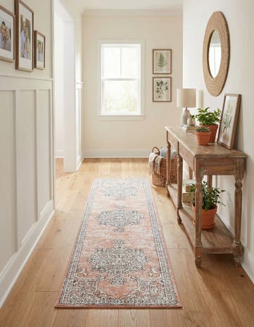 Light Pink Nyla Runner Rug