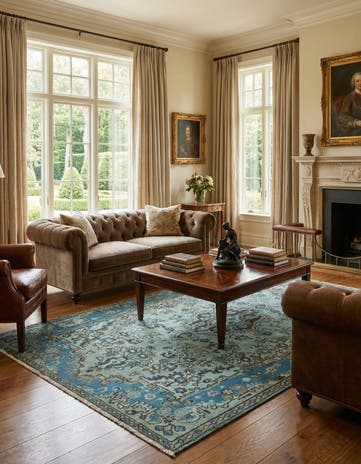 4' 9 x 8' 3 Vintage Royal Rug