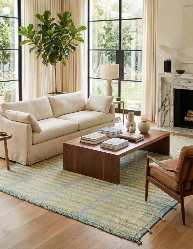 Detail image of 10' x 14' 2  Hand Knotted Moroccan Wool Rug