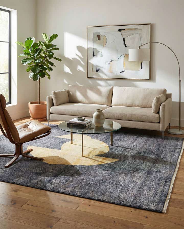 9' 5 x 11' 8 Hand Knotted Moroccan Wool Rug