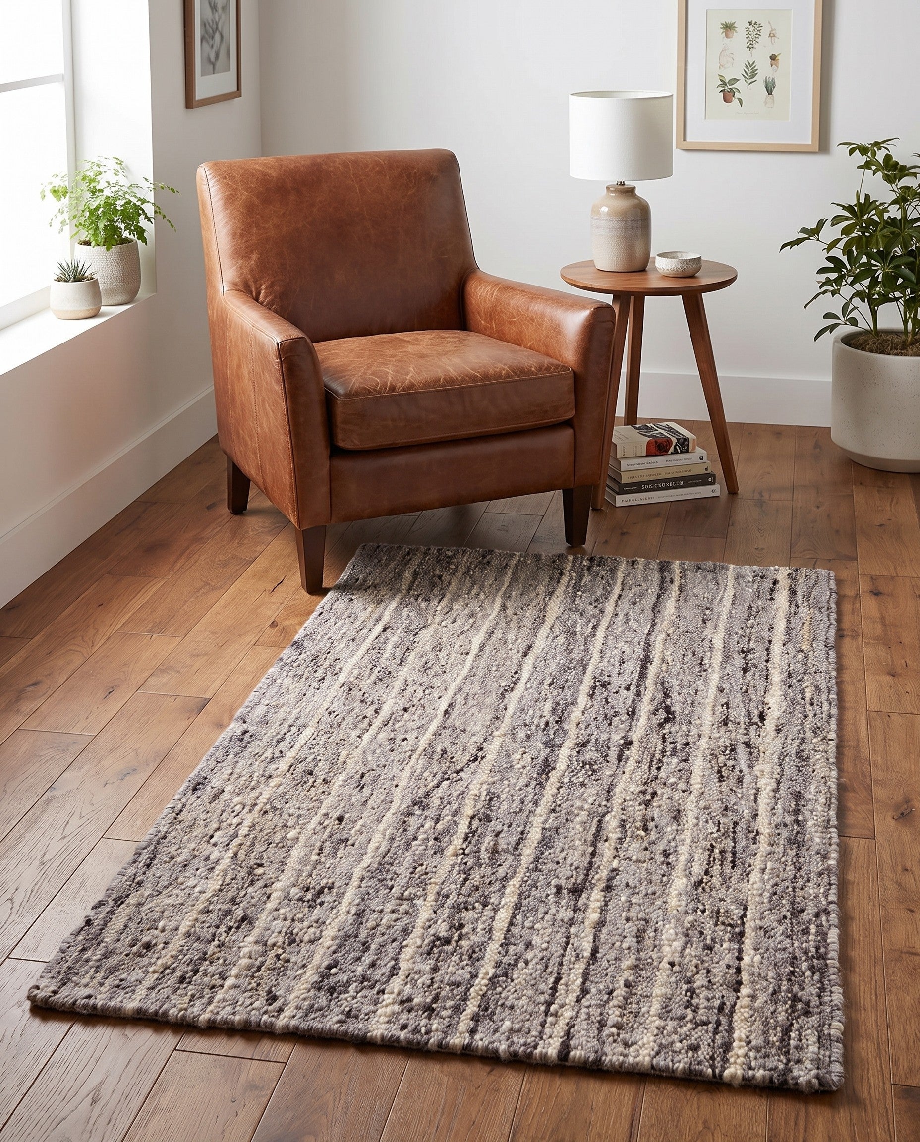 3' x 5' 3 Hand Knotted Moroccan Wool Rug