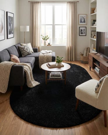  8' x 10' Everyday Shag Oval Rug