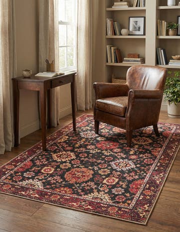 3' 6 x 5' 6 Washable Timeless Rug