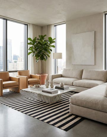 8' 4 x 11' 2 Hand Woven Kilim Modern Wool Rug