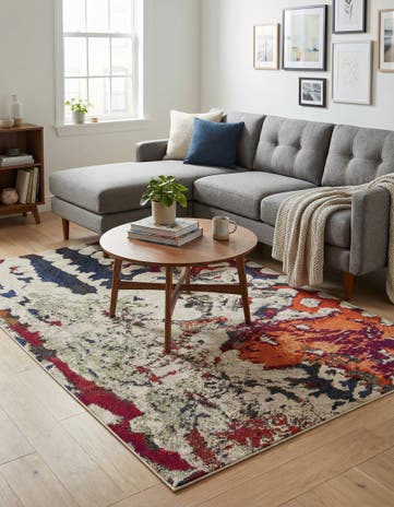 5' 3 x 8' Washable Haerfest Rug