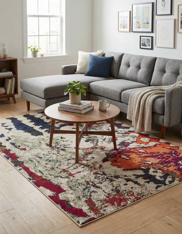 5' 3 x 8' Washable Haerfest Rug