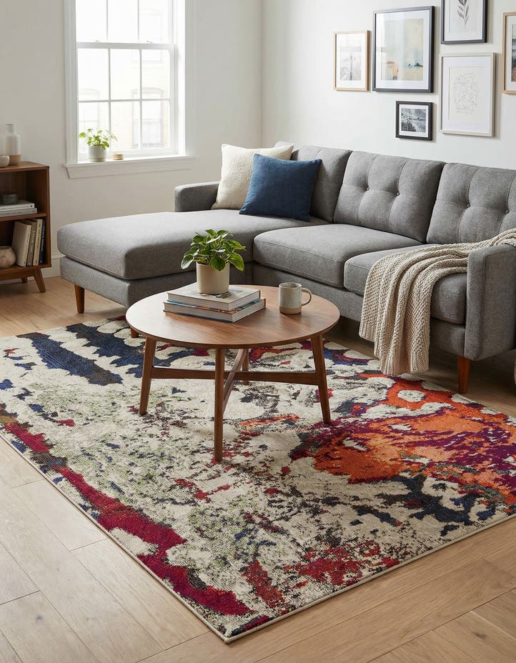 5' 3 x 8' Washable Haerfest Rug