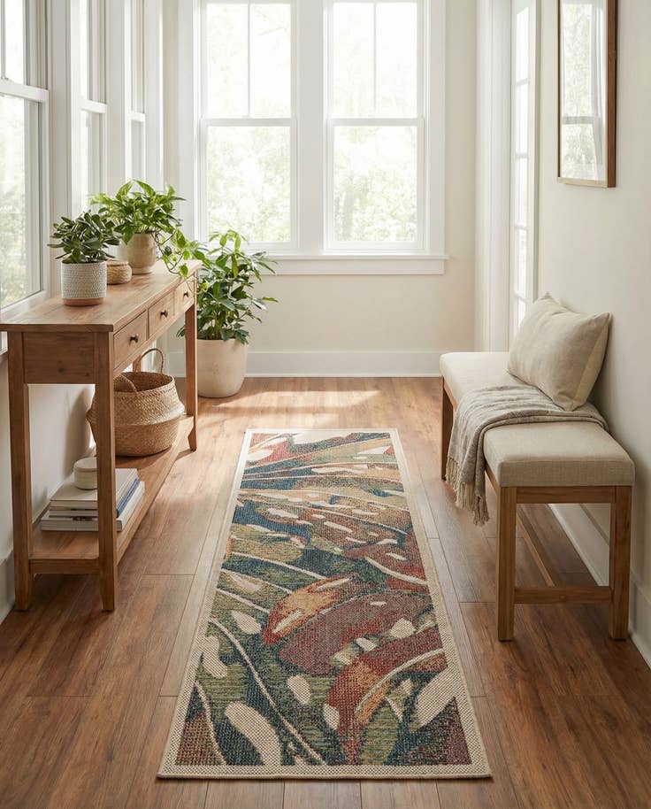 Detail image of 2' x 6' Easy-Clean Baja Indoor / Outdoor Runner Rug