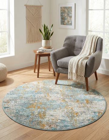 3' 3 x 3' 3 Paragon Round Rug