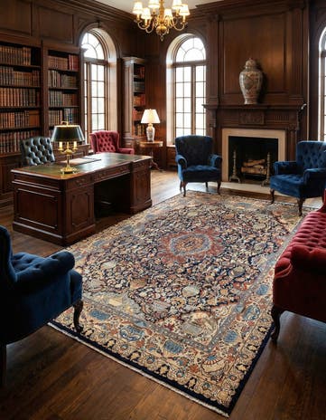 9' 11 x 12' 4 Kashmar Wool Rug