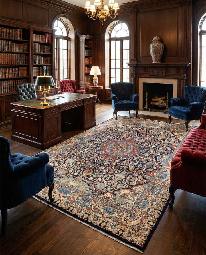 9' 11 x 12' 4 Kashmar Wool Rug