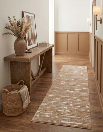 2' 7 x 10' Sepia Runner Rug