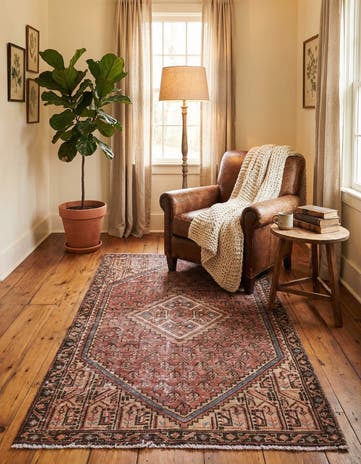 2' 9 x 5' 1 Hand Knotted Ultra Vintage Persian Wool Rug