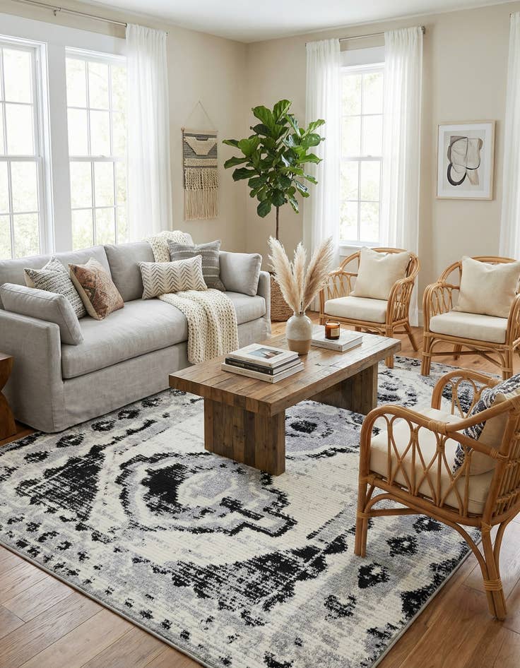 Detail image of 9' 10 x 13' Tagine Rug