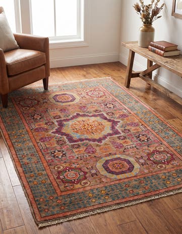 3' 5 x 5' 1 Hand Knotted Mamluk Ziegler Rug