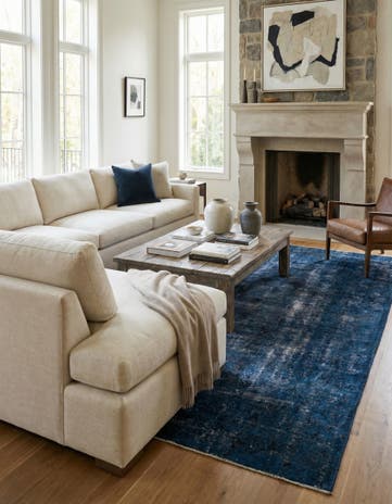 8' 6 x 12' 5 Hand Knotted Ultra Vintage Persian Wool Rug