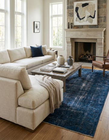 8' 6 x 12' 5 Hand Knotted Ultra Vintage Persian Wool Rug
