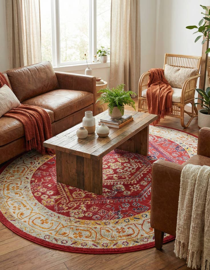 Detail image of  7' 10 x 10' Aurelia Oval Rug