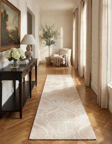2' 8 x 9' 10 Hand Knotted Darya Wool Runner Rug