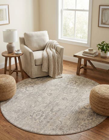 7' x 7' Lola Round Rug