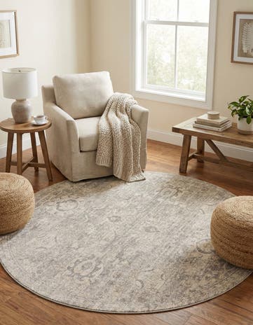 7' x 7' Lola Round Rug