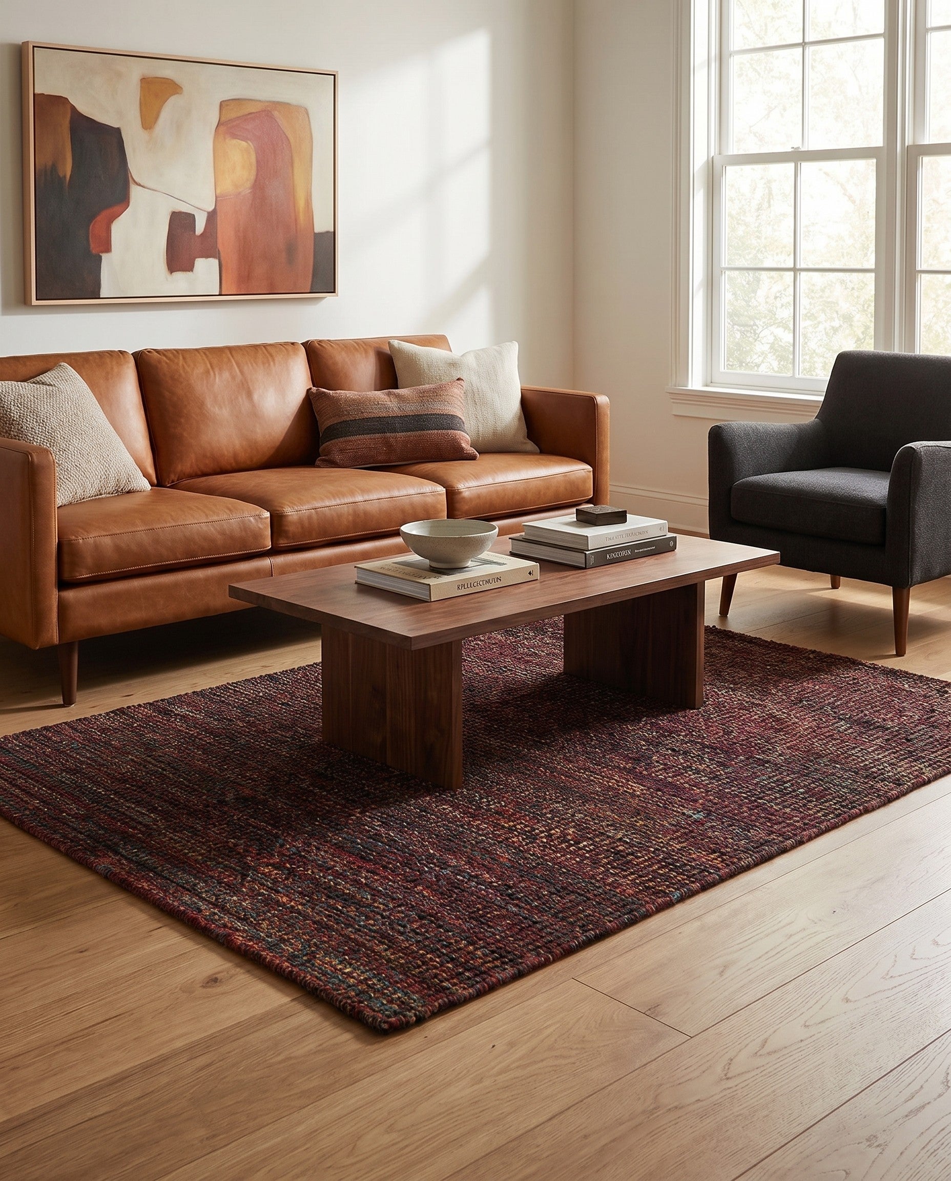 5' x 7' Hand Knotted Darya Wool Rug