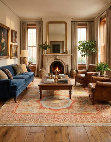 8' 3 x 10' 1 Hand Knotted Amina Rug