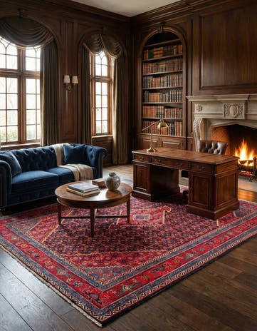 6' 3 x 9' 2 Viss Wool Rug