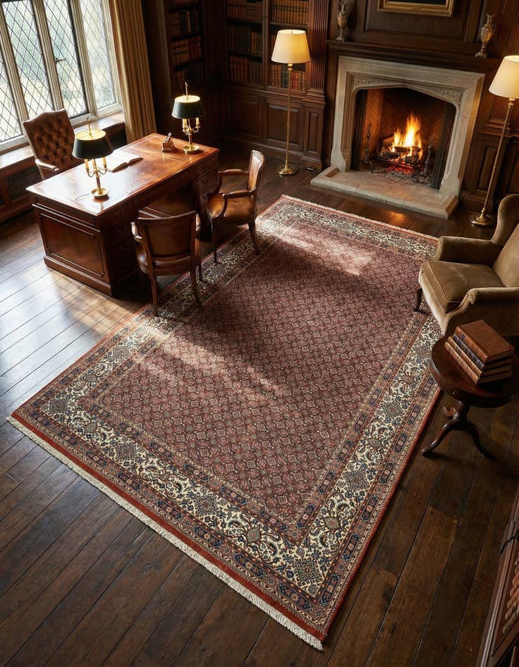 Detail image of 6' 6 x 9' 11 Mood Wool Rug