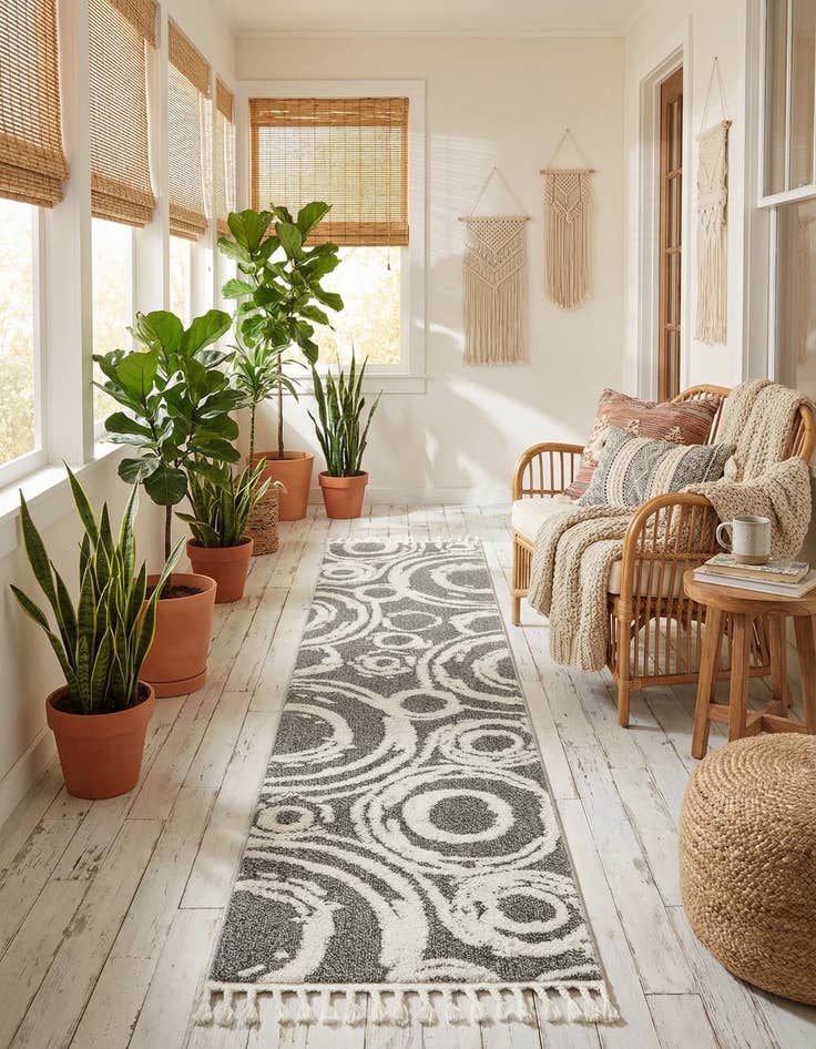 Detail image of  2' 7 x 12' Boho Runner Rug