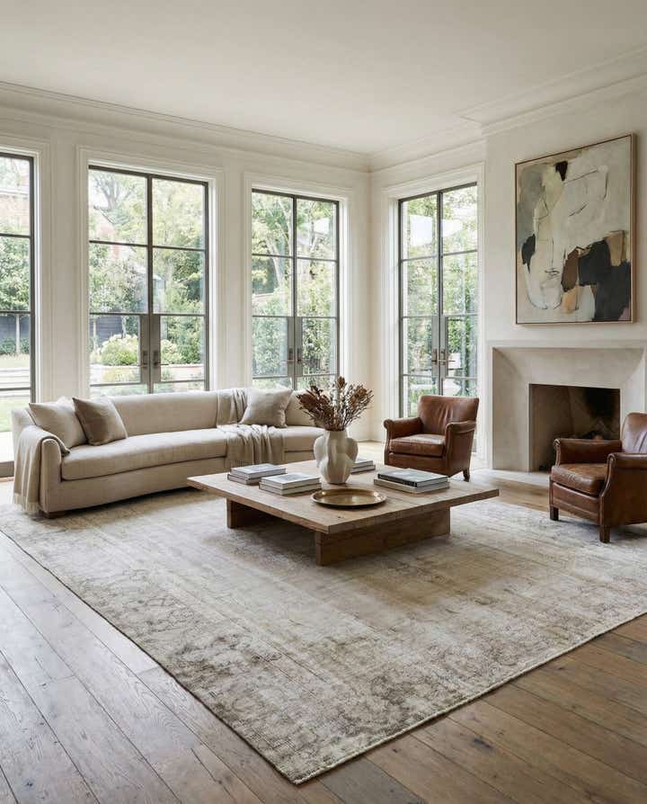 9' 3 x 12' 7 Hand Knotted Ultra Vintage Persian Wool Rug