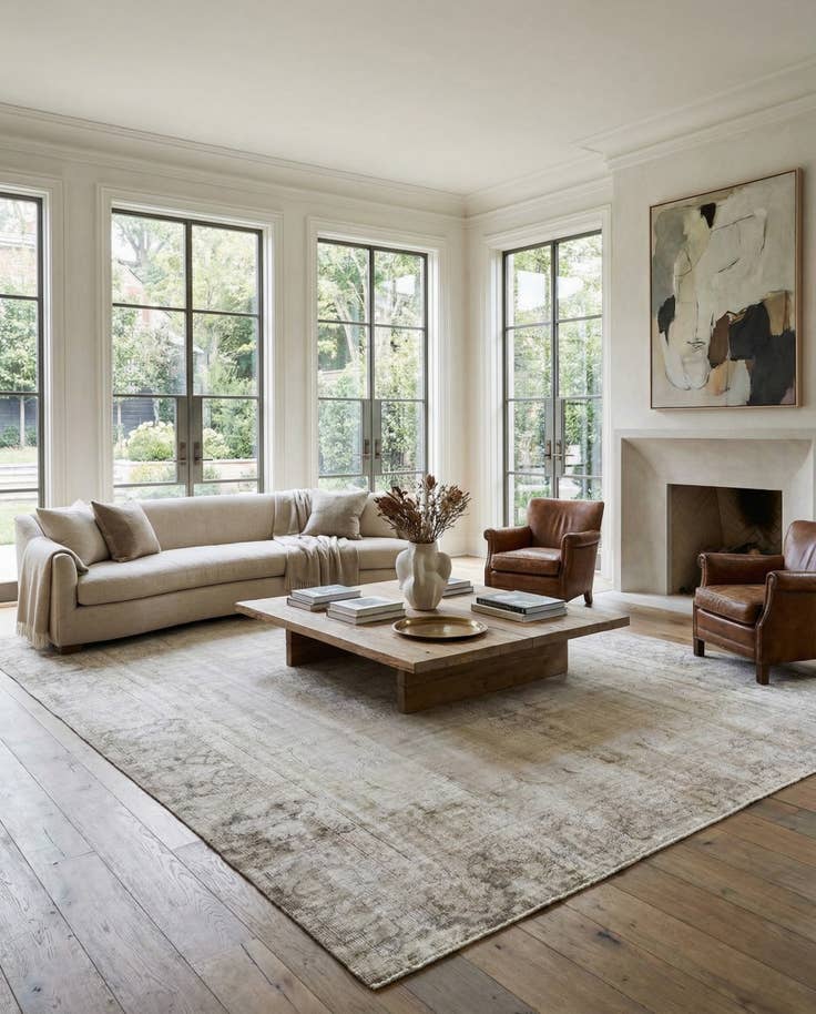 Detail image of 9' 3 x 12' 7 Hand Knotted Ultra Vintage Persian Wool Rug