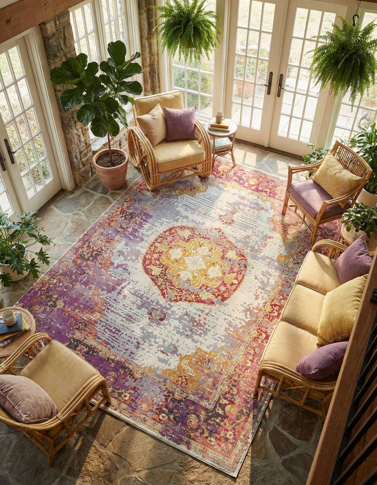 Detail image of  10' x 13' Santiago Rug