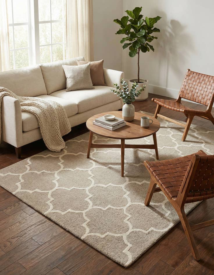 Detail image of 5' x 8' Luna Rug