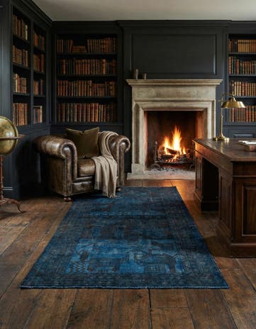 3' 6 x 6' 8 Hand Knotted Ultra Vintage Persian Wool Rug