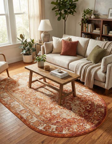 5' x 8' Isabella Oval Rug