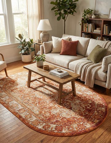 5' x 8' Isabella Oval Rug
