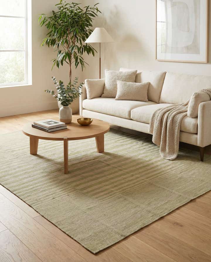 5' x 6' 5 Hand Woven Kilim Modern Wool Rug