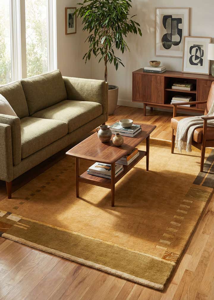 4' 8 x 6' 6 Hand Knotted Nepal Rug